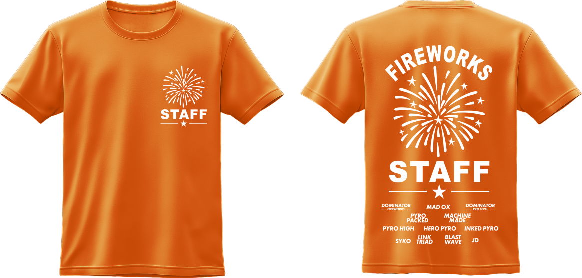 FIREWORKS T-shirt