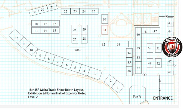 We will have booth at Malta international fireworks Festival can't wait to see you there!
