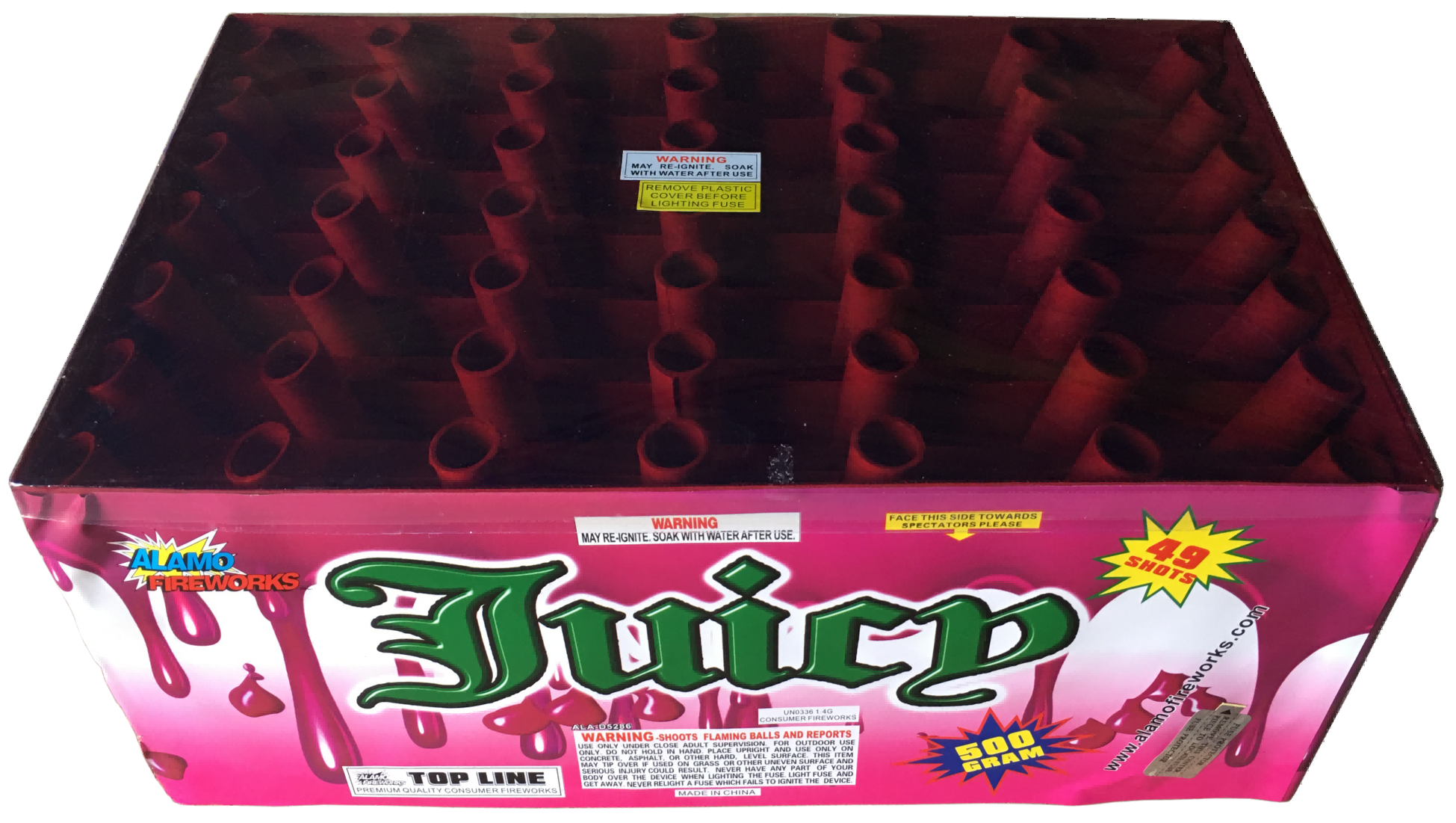 0873. Juicy, 49 Shots