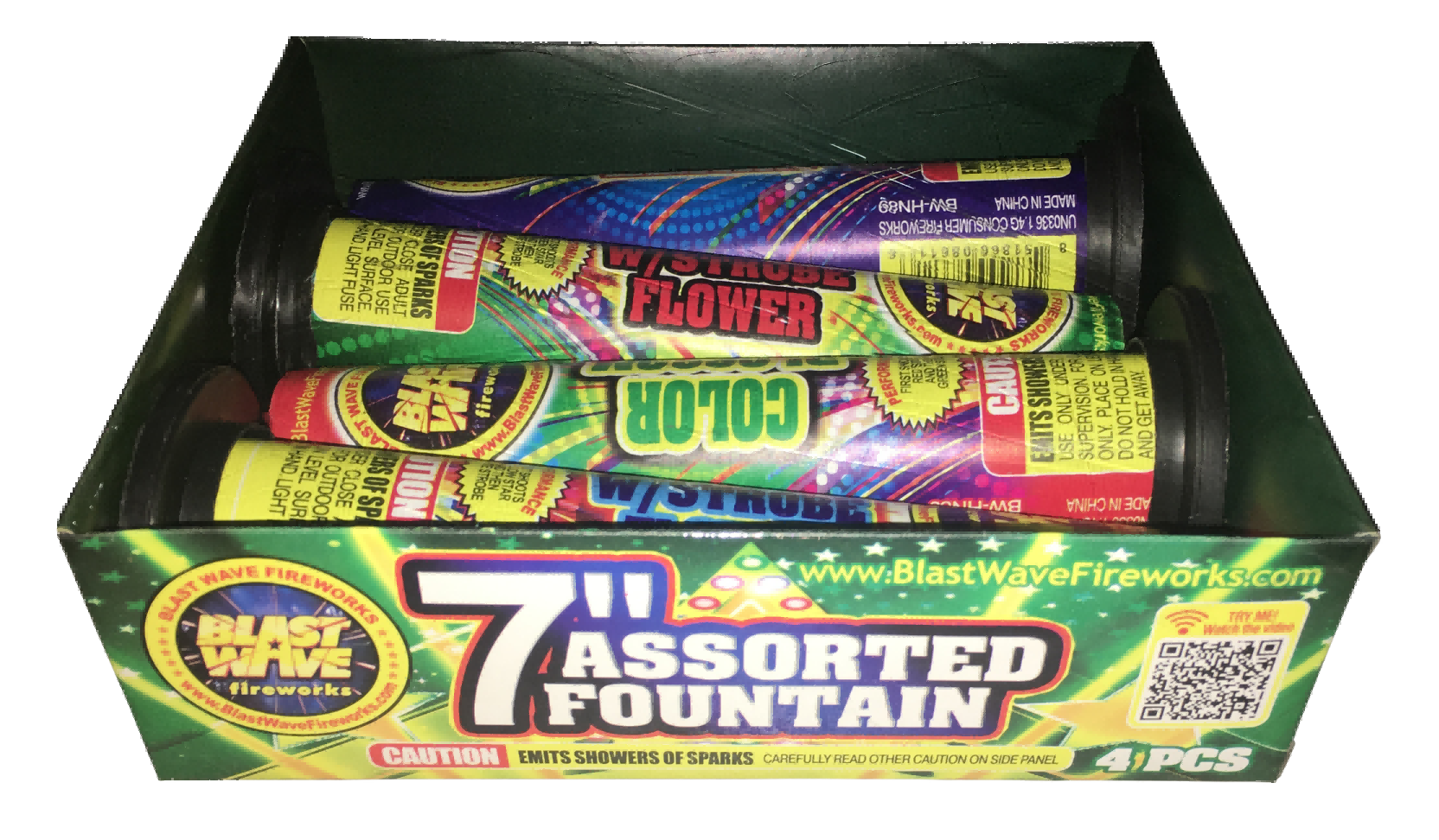 Assorted Fountain 7"