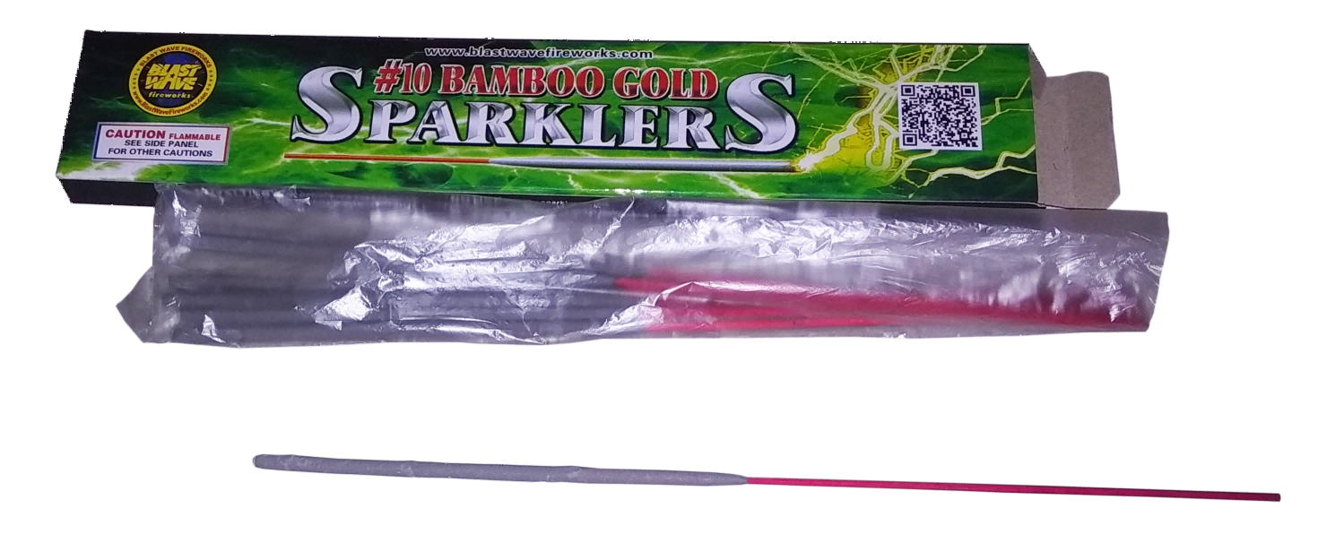 #10 Bamboo Gold Sparklers
