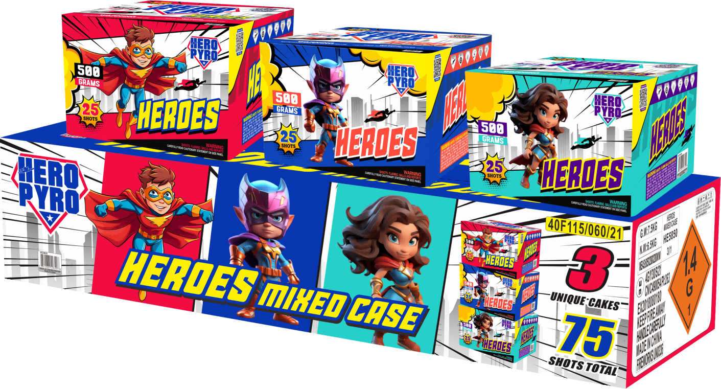 Heroes- Mixed Case