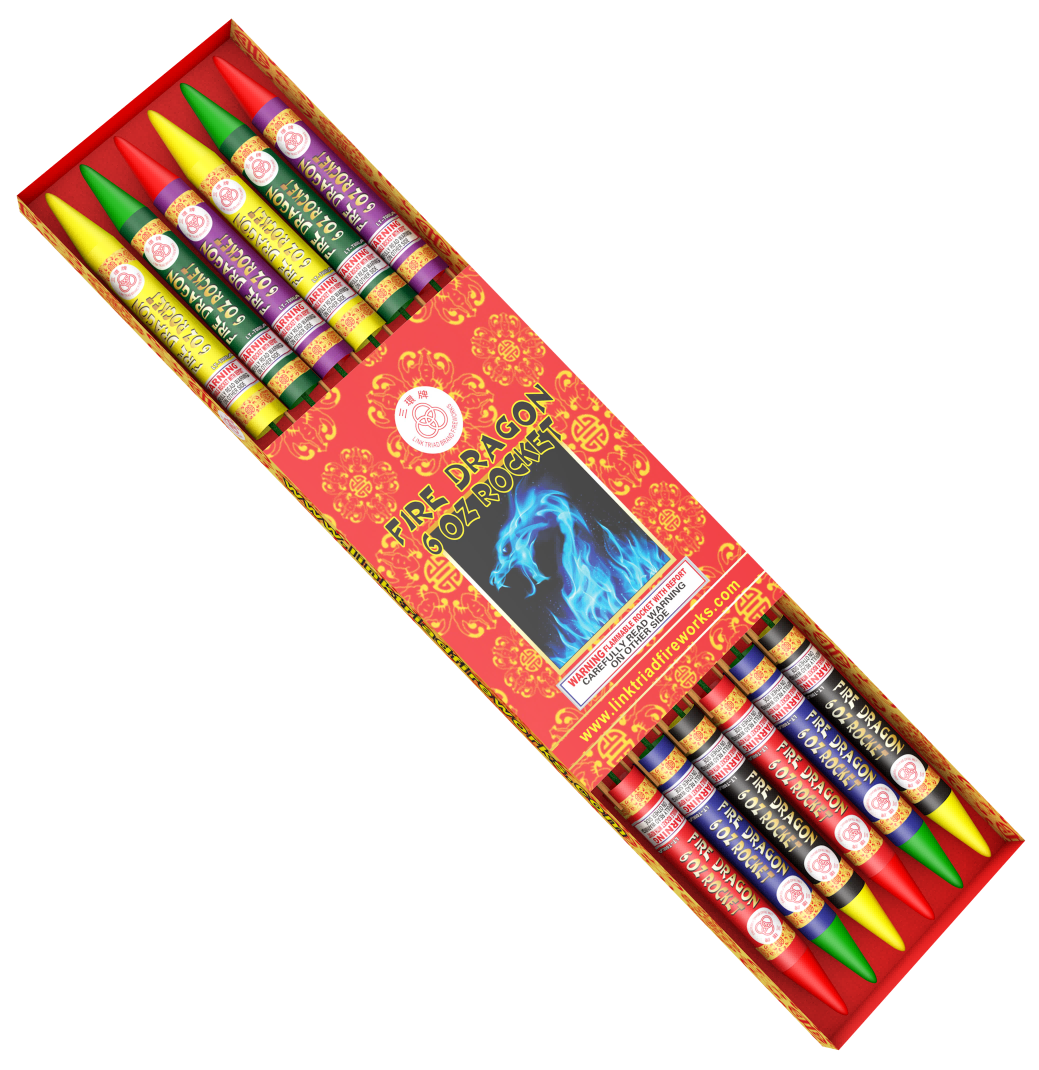 Fire Dragon 6 Oz Rocket