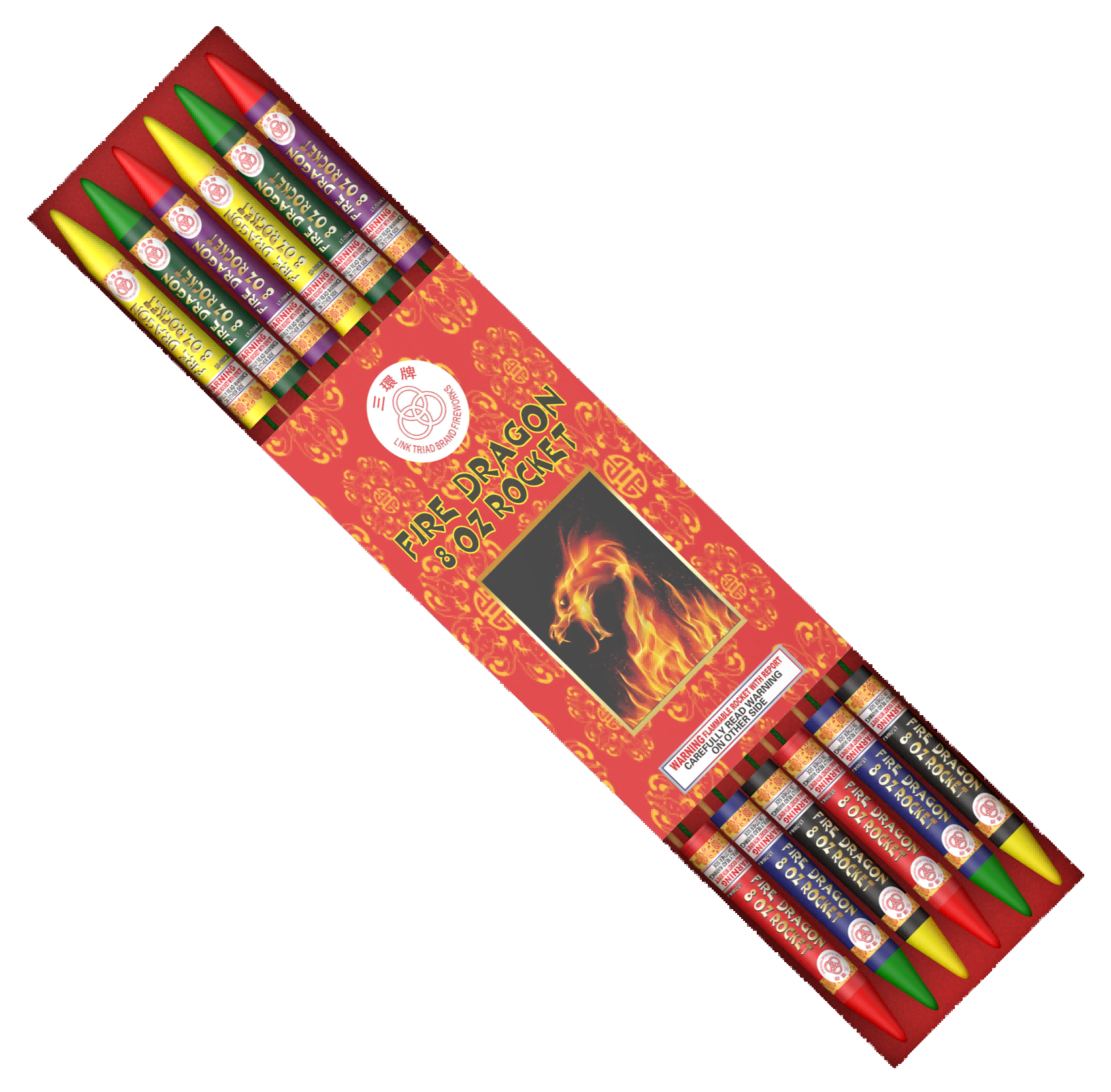 Fire Dragon 8 Oz Rocket