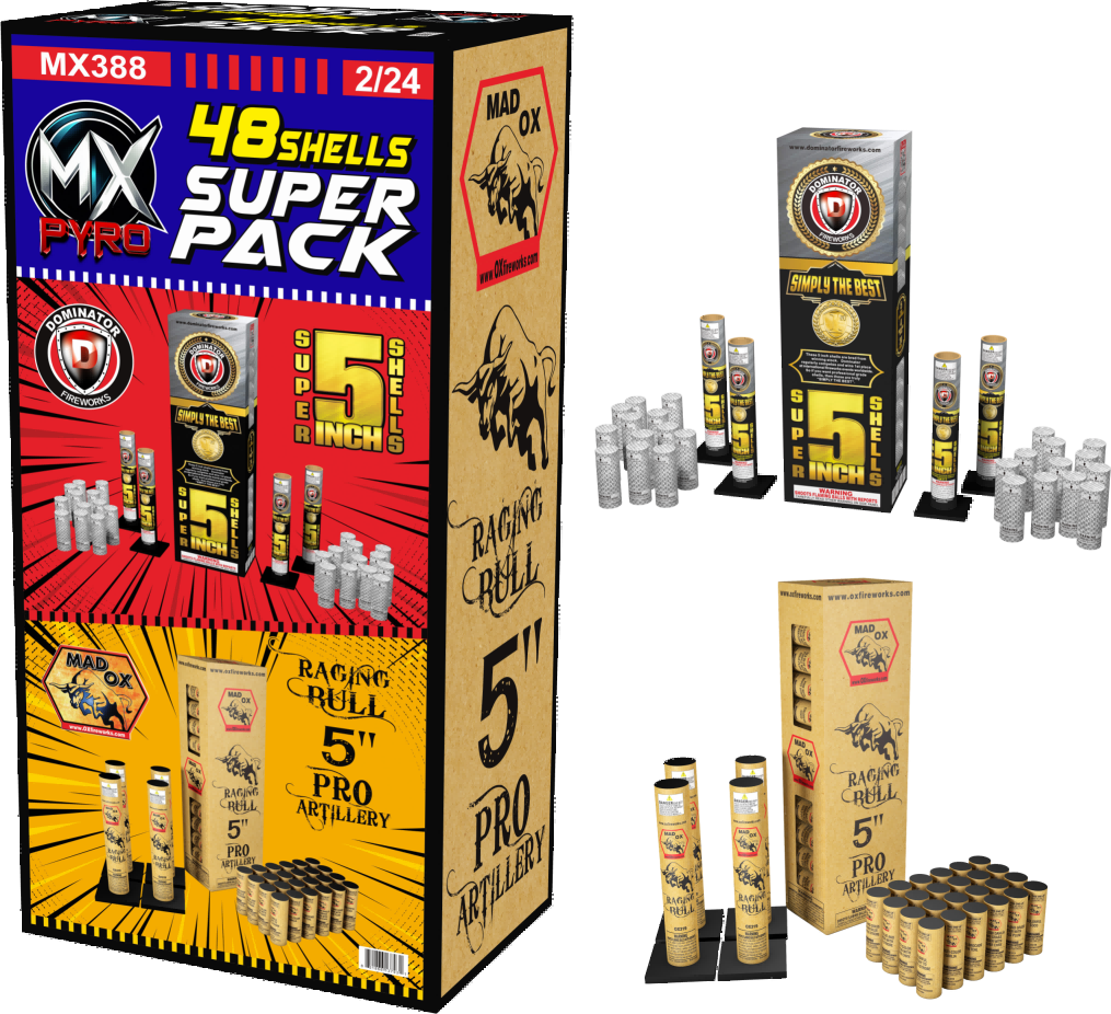 60g Super Pack - Simply The Best and Raging Bull