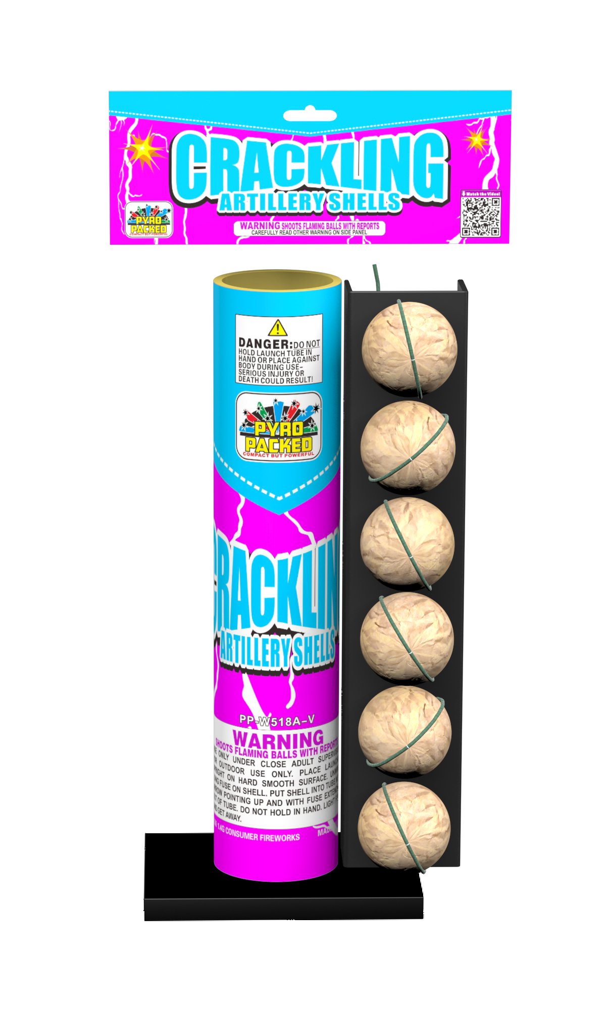 Poly Pack - Crackling Artillery Shell
