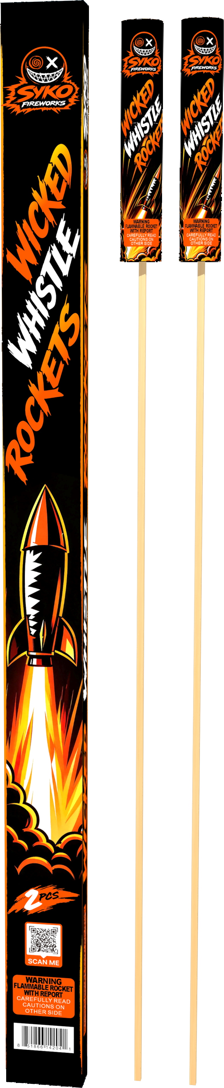 Wicked Whistle Rockets